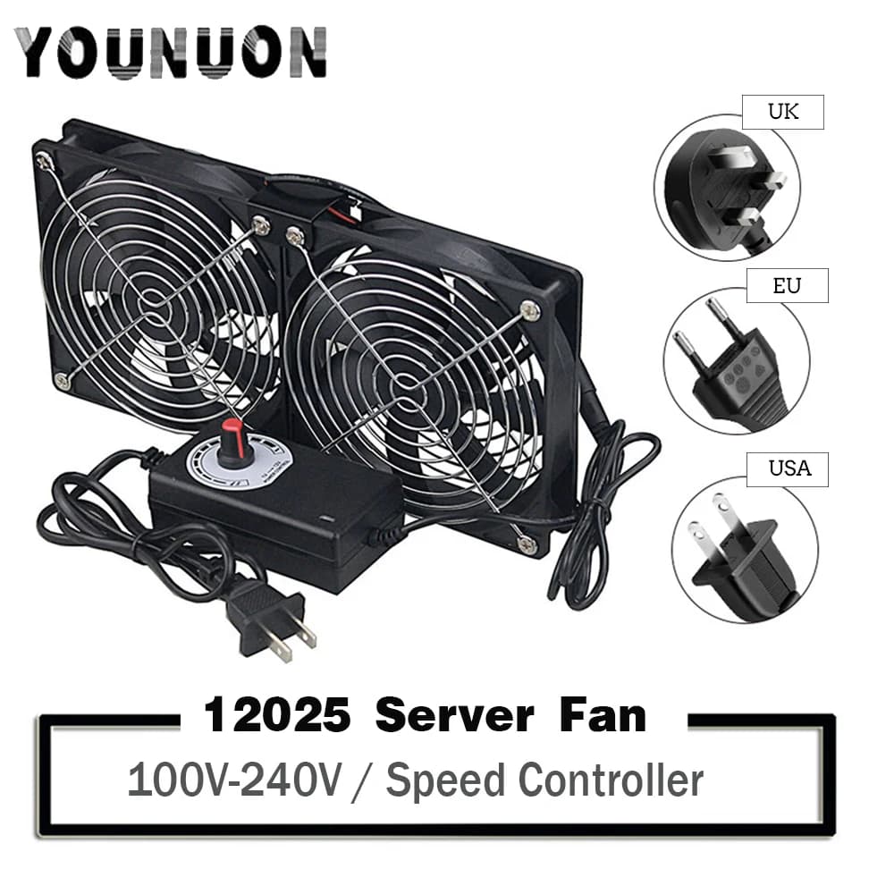 Ventilador de alto rendimiento para servidores