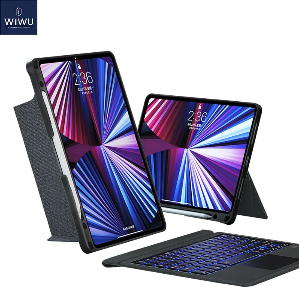 لوحة مفاتيح Wiwu اللاسلكية لجهاز iPad Pro – متوافقة مع جميع الموديلات
