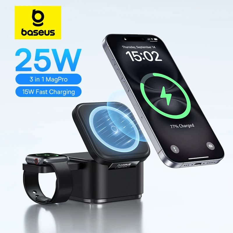 Baseus Wireless Charging Dock for iPhone and AirPods