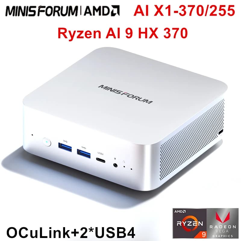 MINISFORUM AI 9 HX 370/R7: AMD Radeon 890M & AI Copilot
