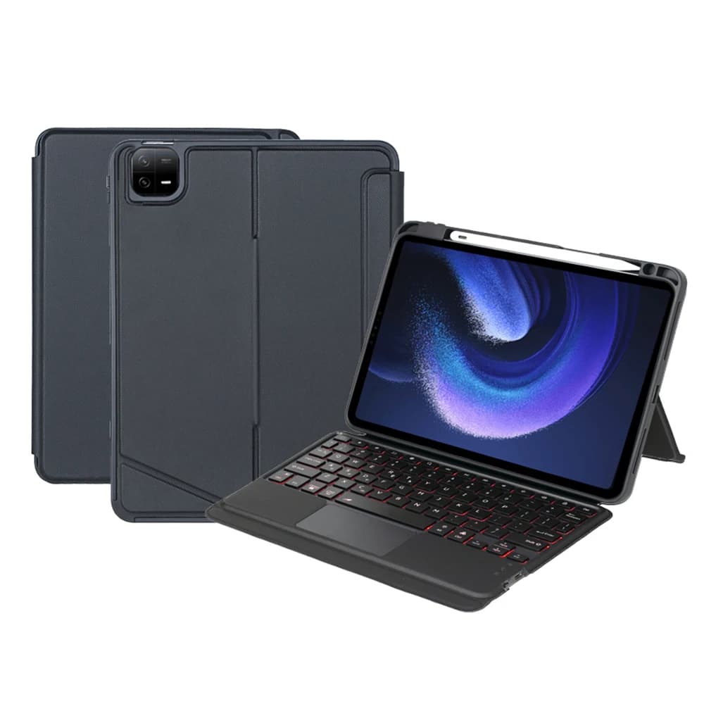 T0N7-AS per Xiaomi Pad 6/Pad 6 Pro Custodia in pelle PU per tablet
