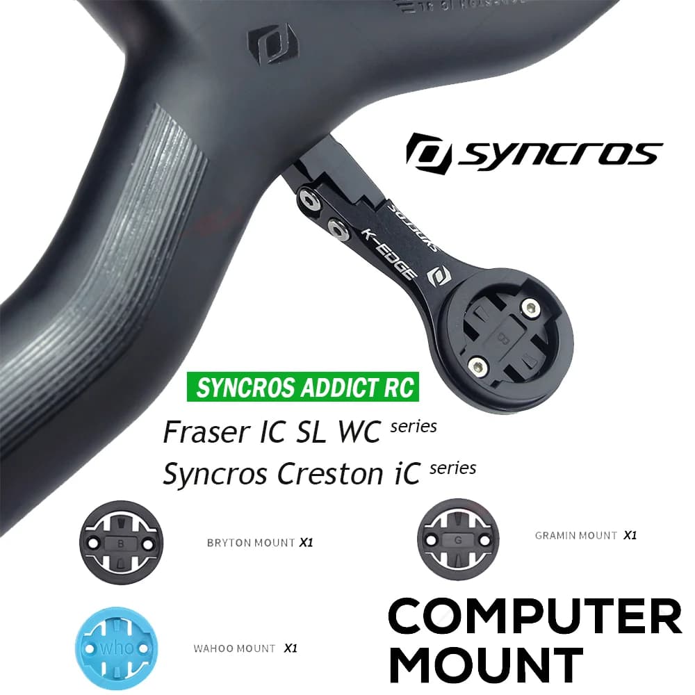 Syncros Lenker-Computerhalterung per GPS/Garmin/Bryton/Wahoo