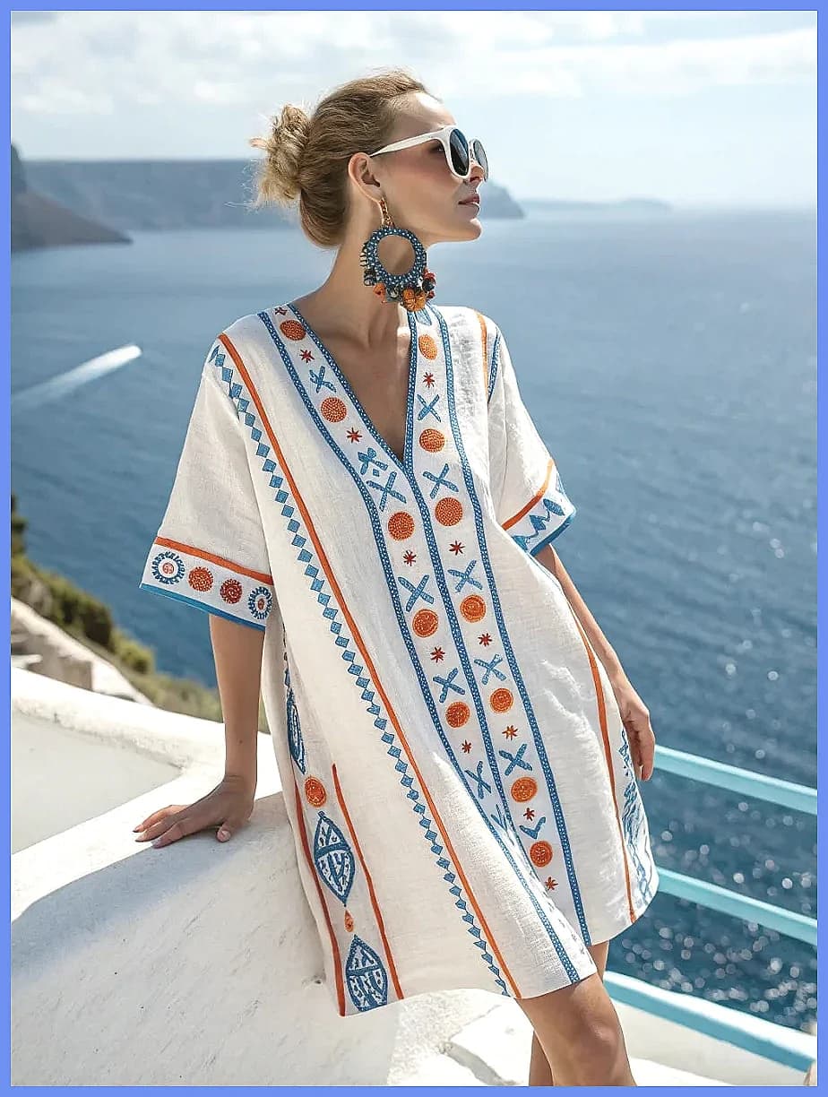 Robe d'été 2025 tendance Confortable avec motif floral