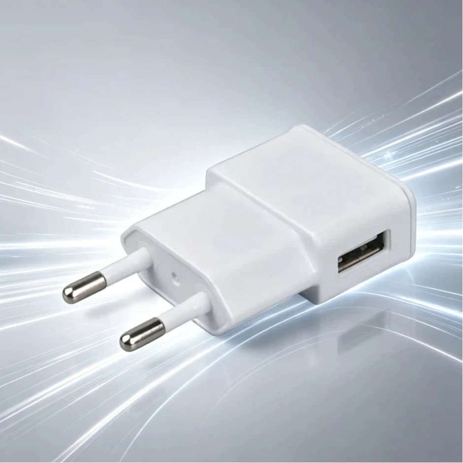 Adattatore di viaggio con stazione di ricarica USB, 1 pezzo, spine EU/US per Samsung/iPhone