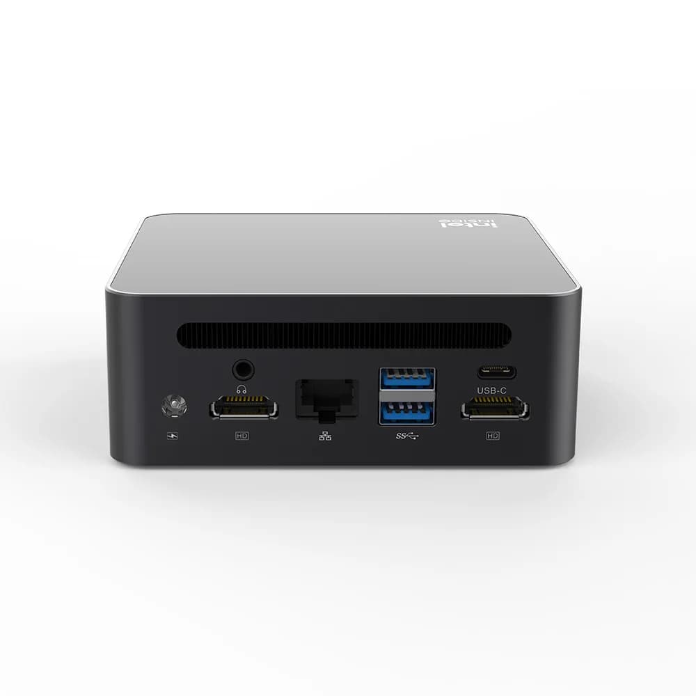 Tragbarer MINI-PC Intel Core i5 12450H Dual HDMI 4K Bro-Gamer-Mini-PC-Computer fr Business und Spiele