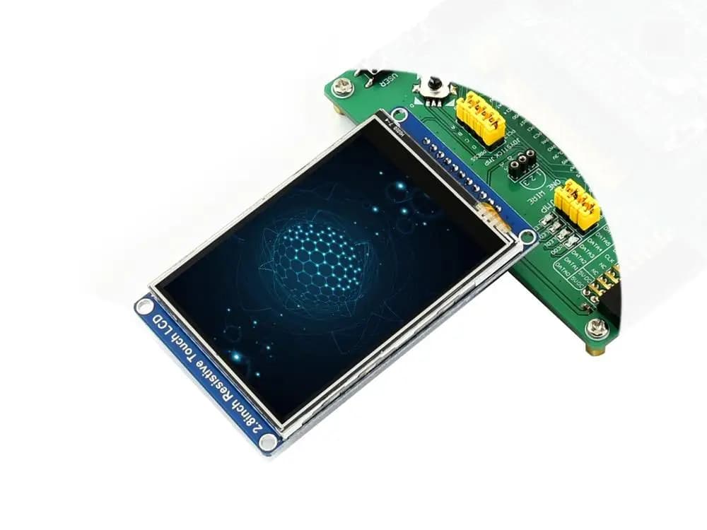 Waveshare 2.8 Zoll IPS LCD 320x240 mit Resistivem Touch, SPI