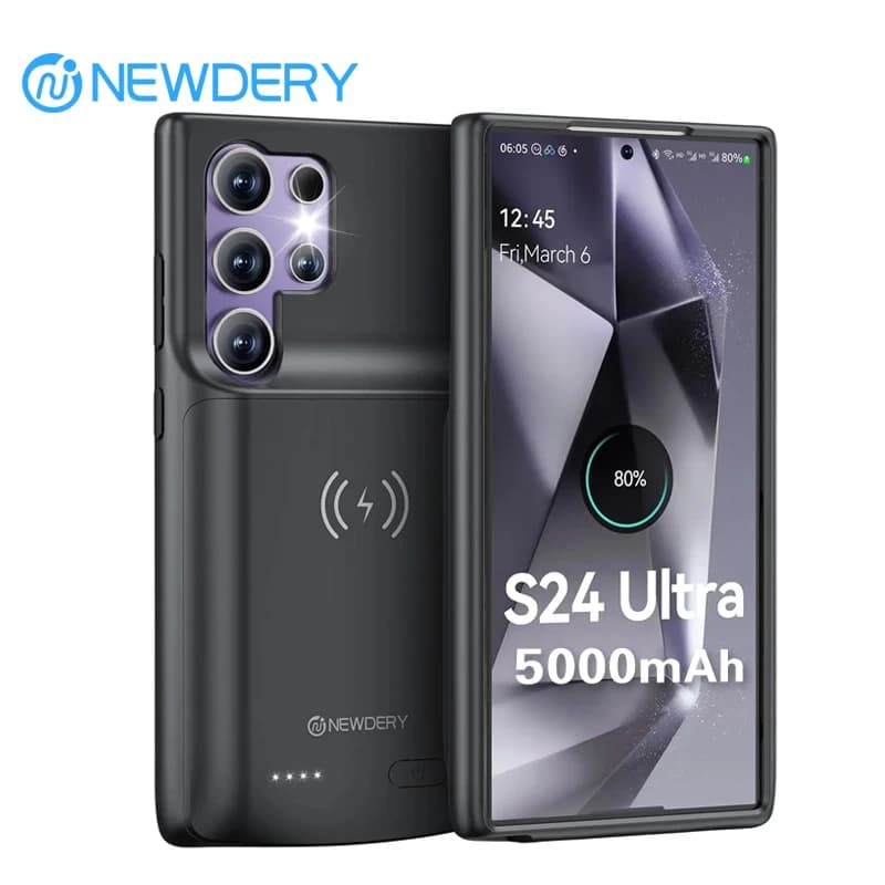 Samsung Galaxy S24 Ultra Power Bank Custodia 5000 mAh