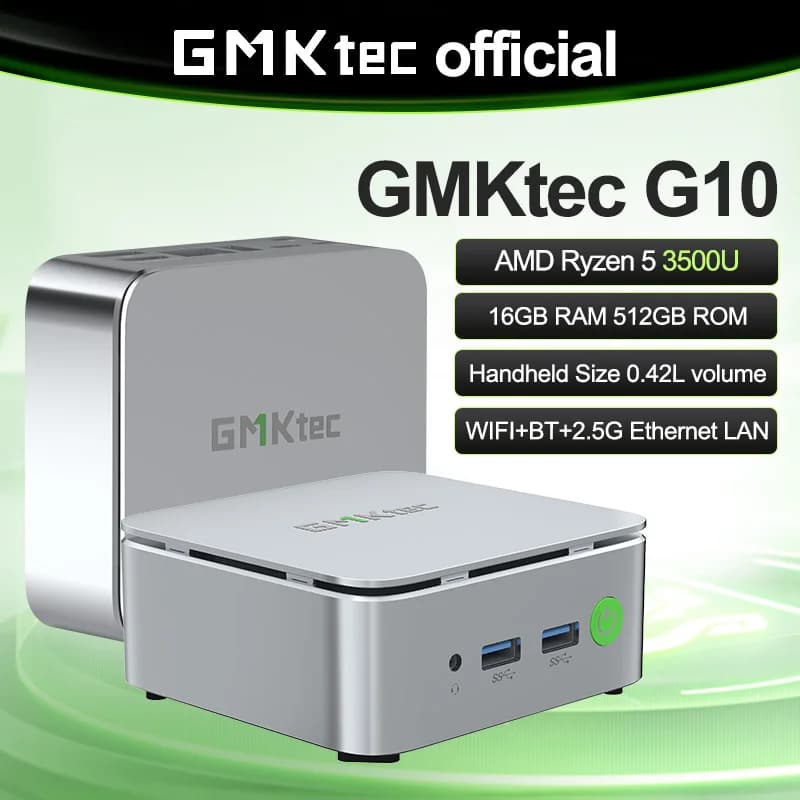 Mini-PC AMD Ryzen 5: NucBox G10
