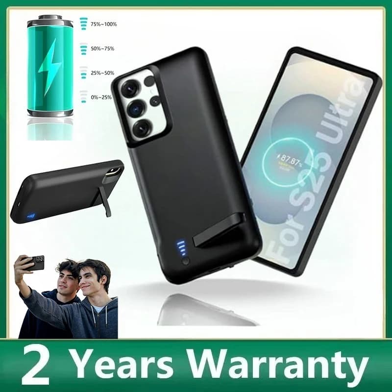 حامل شحن 10000mAh للسمسونغ جالاكسي س26 بلس س20 أولترا س21 في إي س22 س23 بلس س24 في إي س25 إج