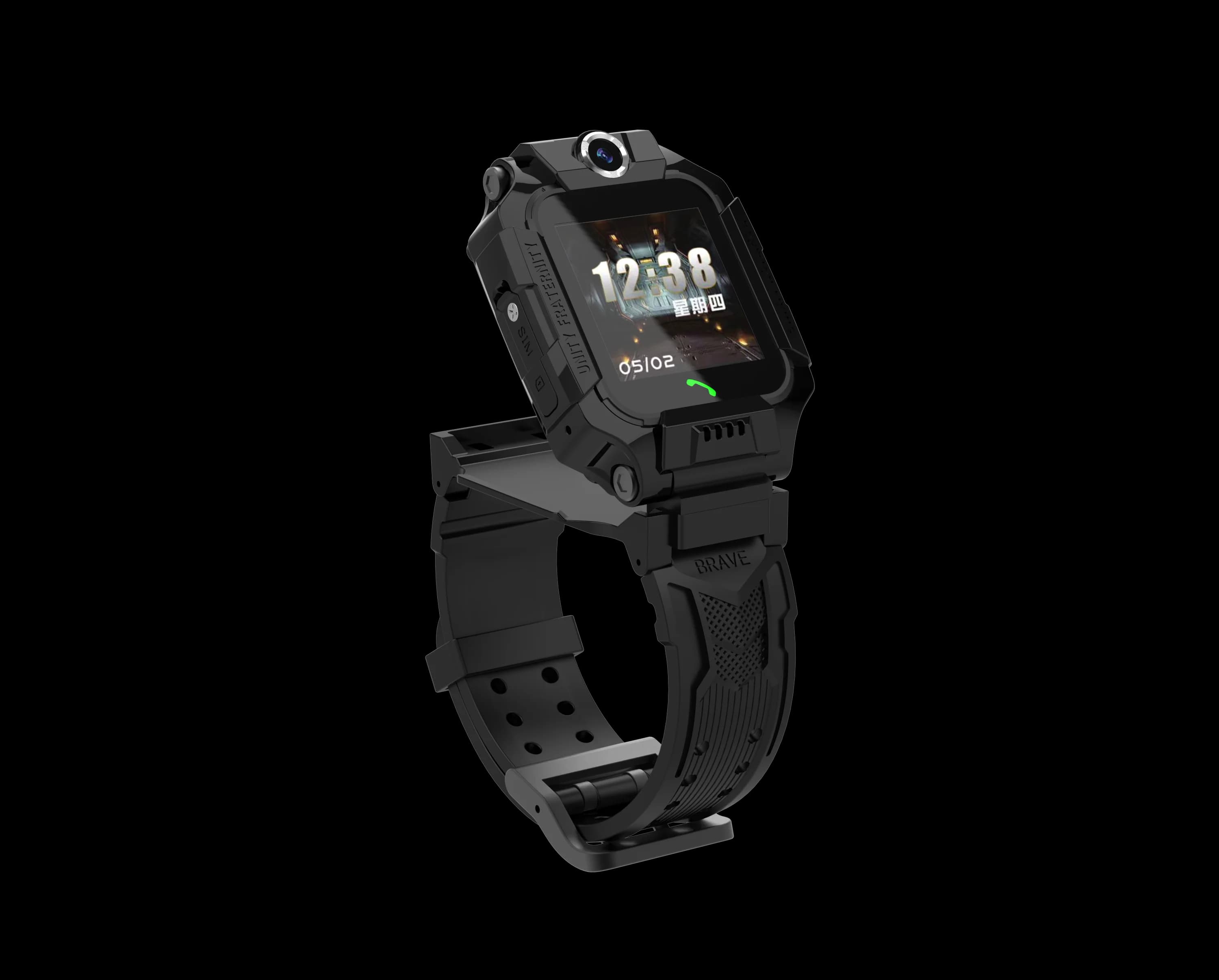 Kinder-Smartwatch mit 2G-SIM, GPS & Videoanrufen