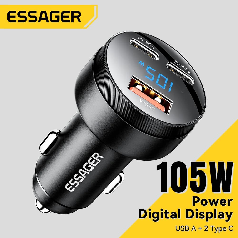 Chargeur USB-C 105W QC4.0 PD3.0