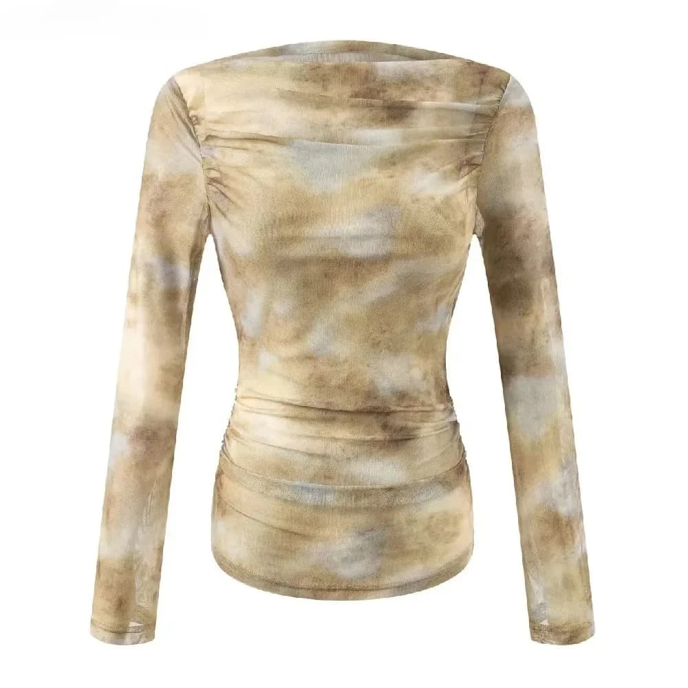 Tie-Dye T-Shirt Damen 2025 – Trendiger Slim Fit & Bunte Styles