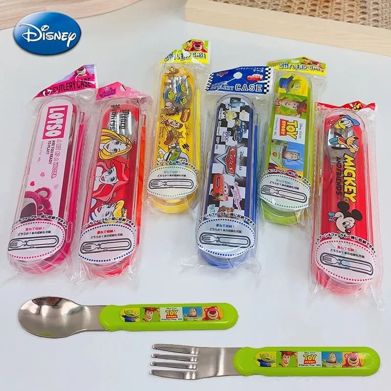 Samsung Mickey Minnie Besteck Set – hochwertiges Edelstahl Set für Kinder, 2024