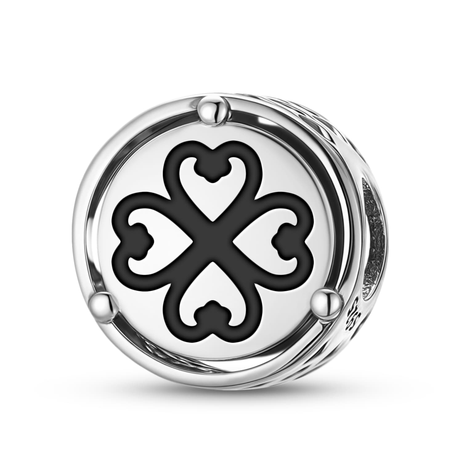 925 Sterling Silver Adinkra Nyame Dua Charms For Bracelets & Necklaces Pendants Beads Jewelry Fit Pan Bracelet Charm Ethnic Cultural Symbols Gifts For