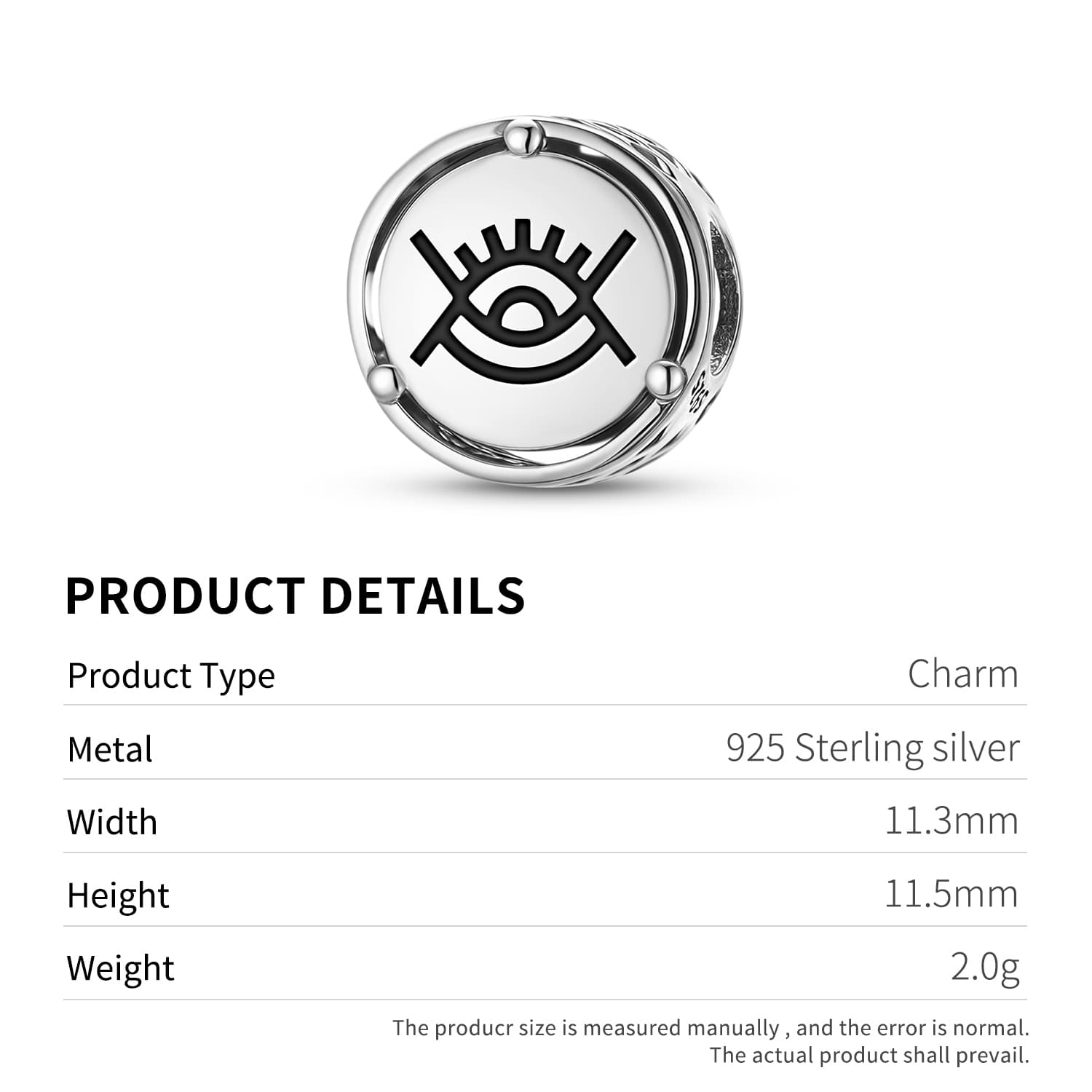 925 Sterling Silver Adinkra Abode Santann Charms For Bracelets & Necklaces Pendants Beads Jewelry Fit Pan Bracelet Charm Ethnic Cultural Symbols Gifts
