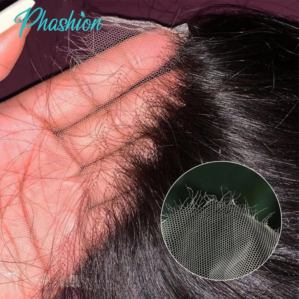 Lace Frontal Straight Pre-Plucked 13x4/13x6 Swiss Lace Full Closure Natural Black 100% Remy Human Hair