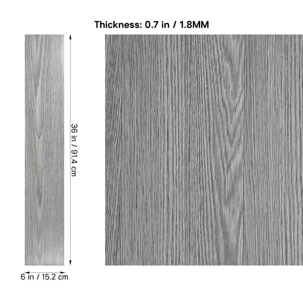 Baldosas vinílicas autoadhesivas efecto madera 5 m²