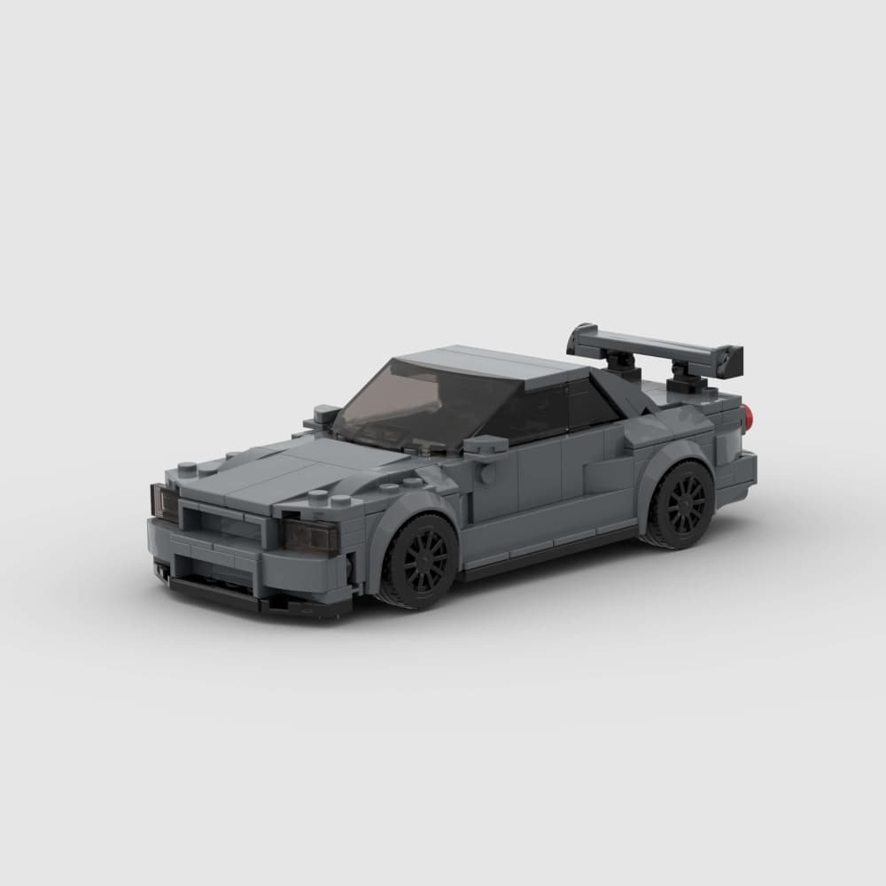 325PCS Bloques de construcción de coches deportivos MOC Skyline