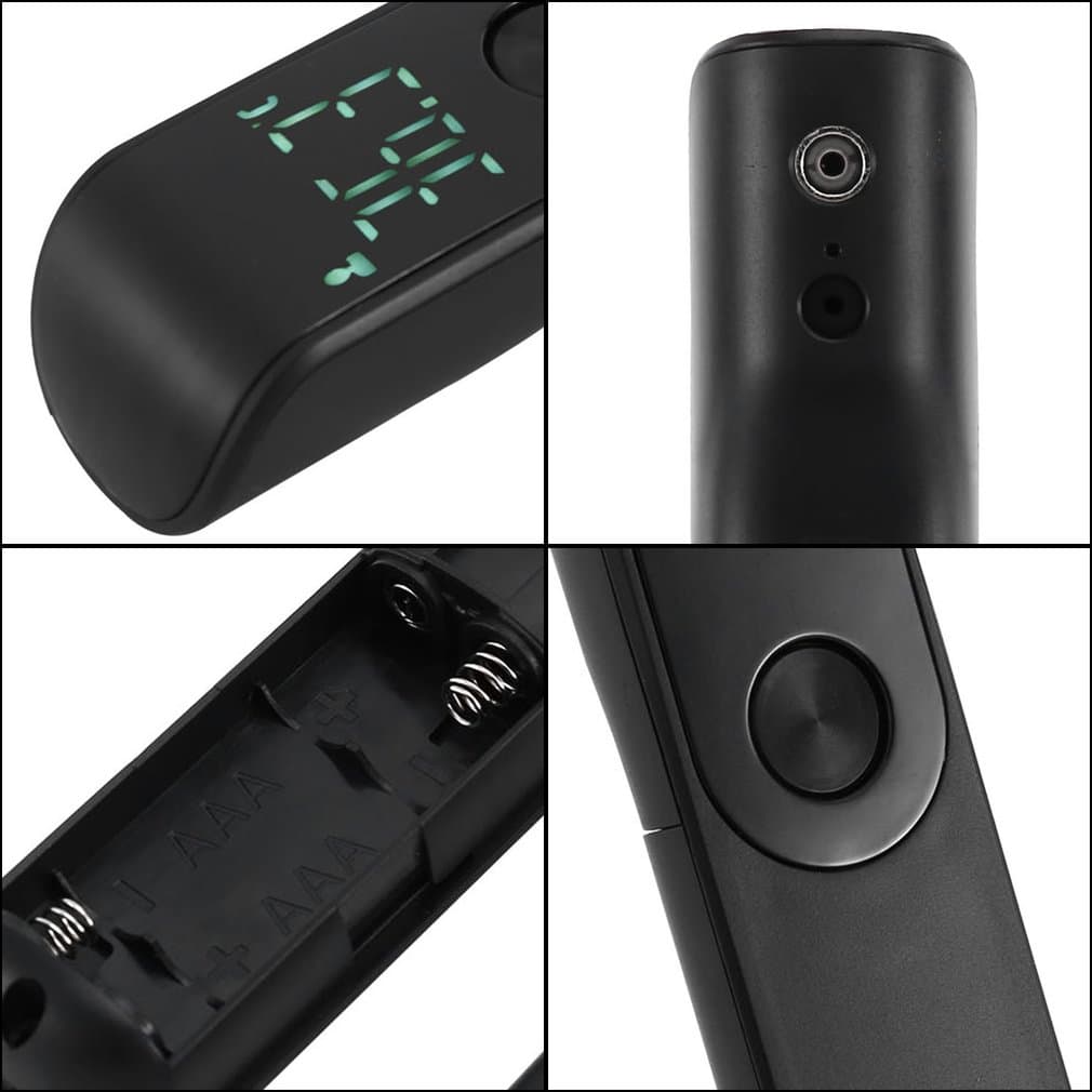 Mini peut transporter un thermomètre frontal infrarouge sans contact