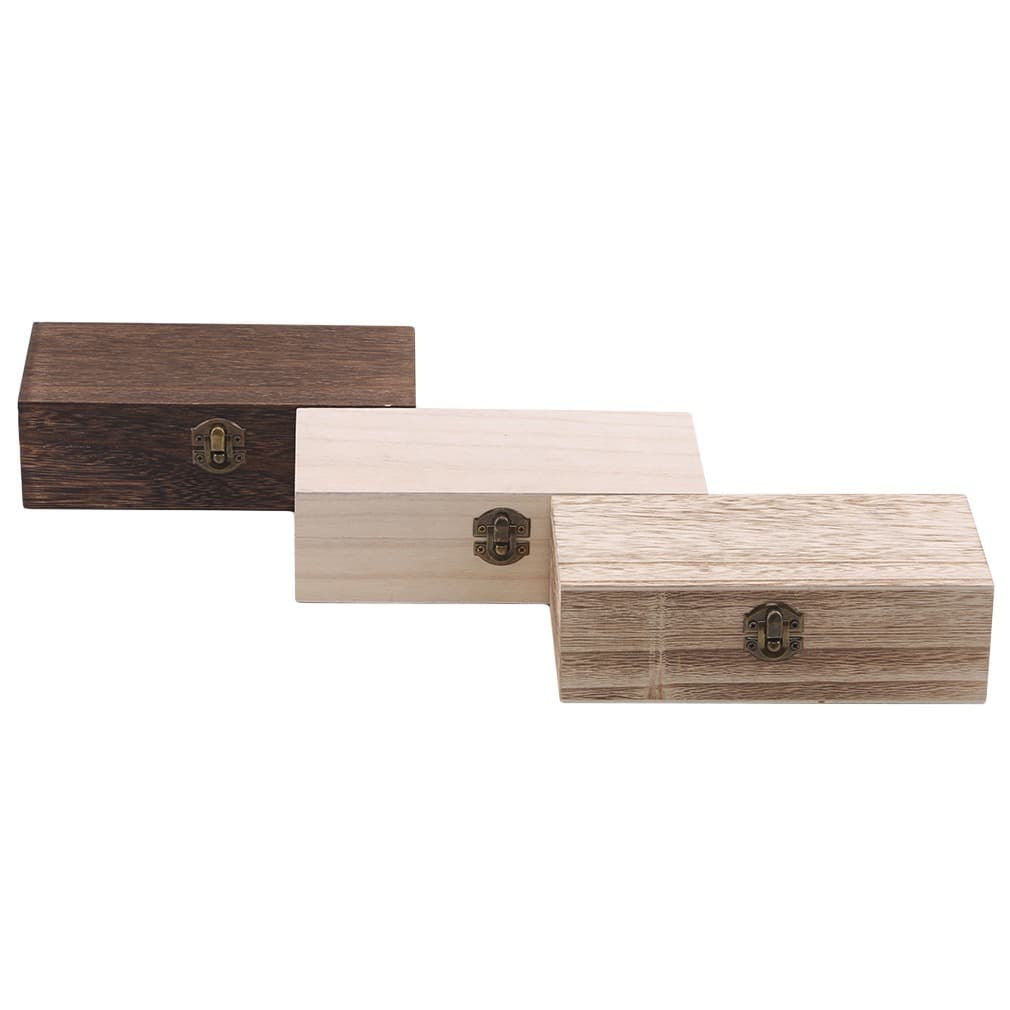 Vintage Wooden Jewelry Box