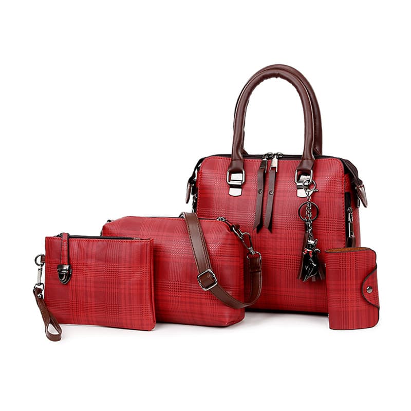 Frauen-Mutter-Beutel-Set mit vier Handtaschen