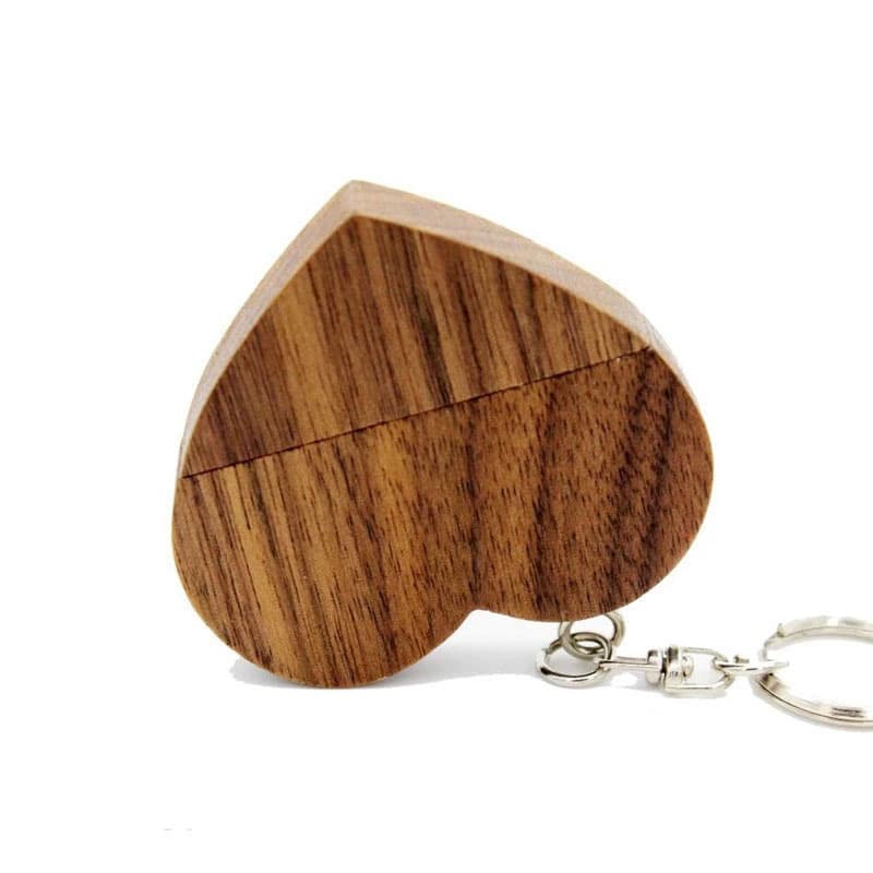 Individuelle Holz-USB 8G Ahorn Kreativ-Geschenke Bambus-USB 16G Liebe Holzig