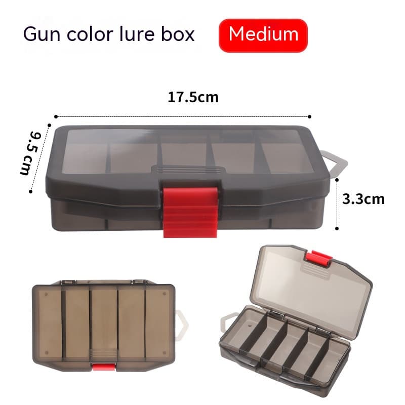 Cassetta Accessori per Esca Scatola Attrezzi Micro Pesca Kit per Esche Scatola di Attrezzi da Pesca