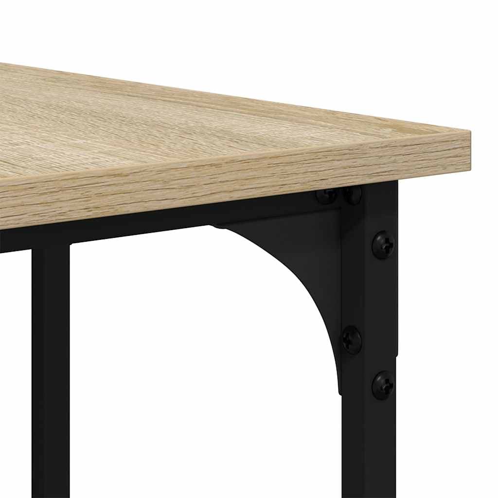 Bureau Sonoma chêne 139 cm bois