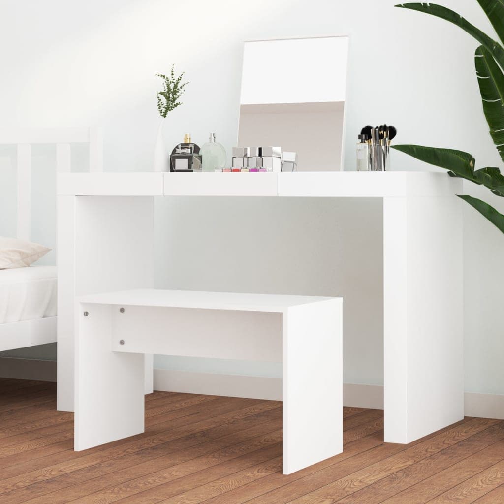 Schminkhocker aus Holz, 70 cm hoch