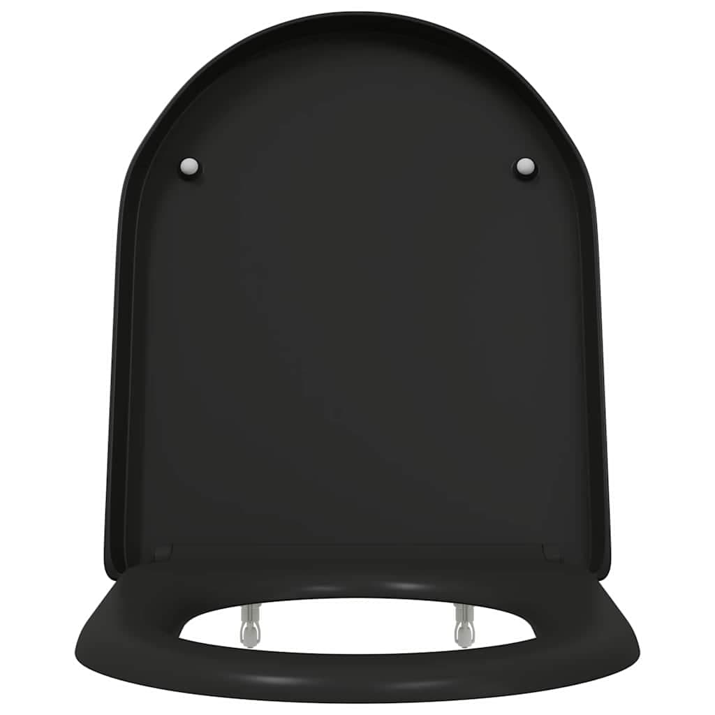 Asiento de inodoro con cierre rápido 46,2 x 36 x 4,3 cm