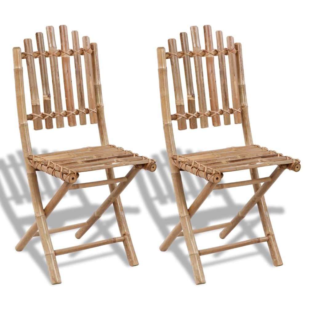 Klappbare Gartenstühle, 2 Stück