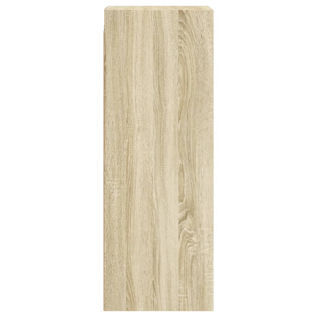 Wandschrank Glastüren Sonoma-Eiche