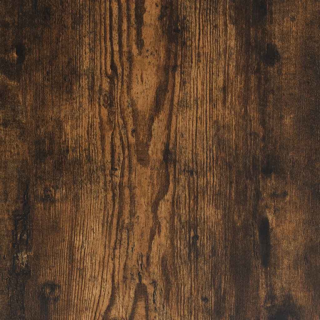 Schubladenschrank Eiche rauchfarben 70 cm Holzwerkstoff