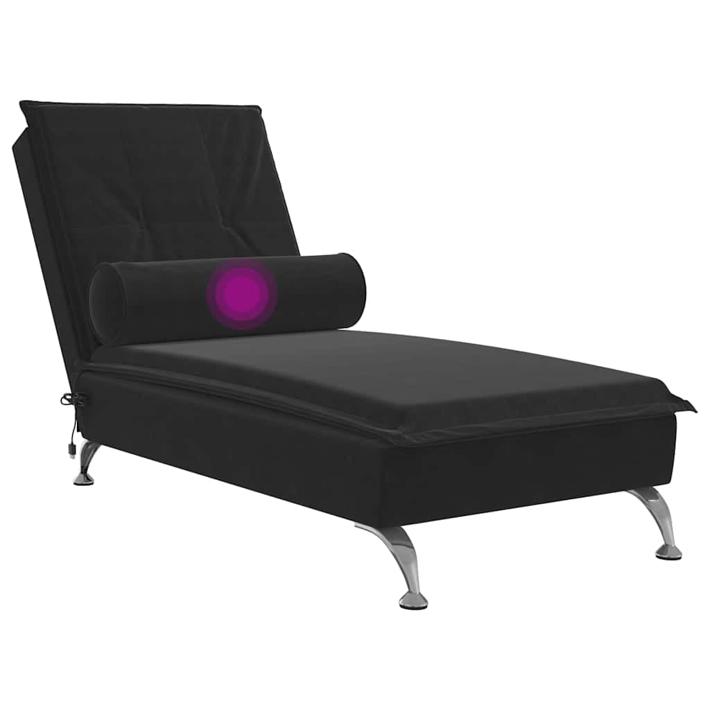 Table de massage avec coussin en velours