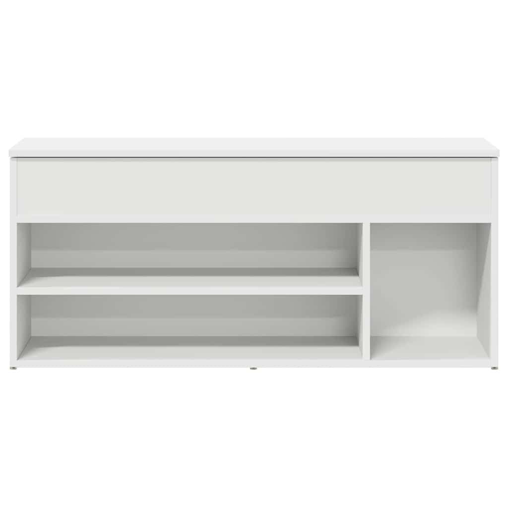 Schuhbank Eichenoptik 102x30 cm Holz