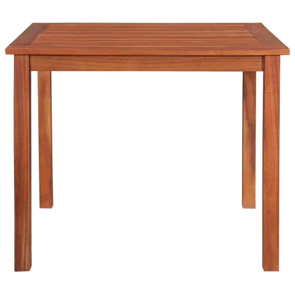 Tavolo da giardino rotondo 85 cm in acacia massello