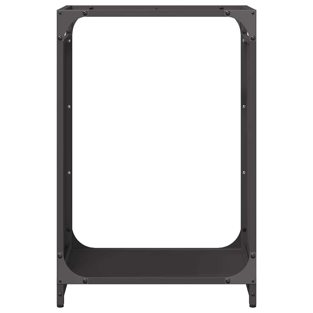 Leñero de acero laminado en frío 44 cm