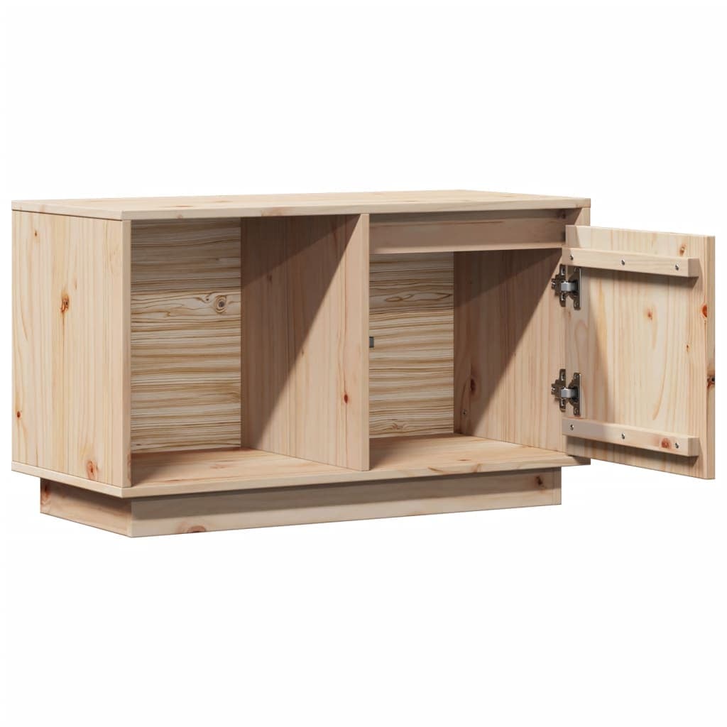 TV-Schrank 74 cm aus Massivholz Kiefer