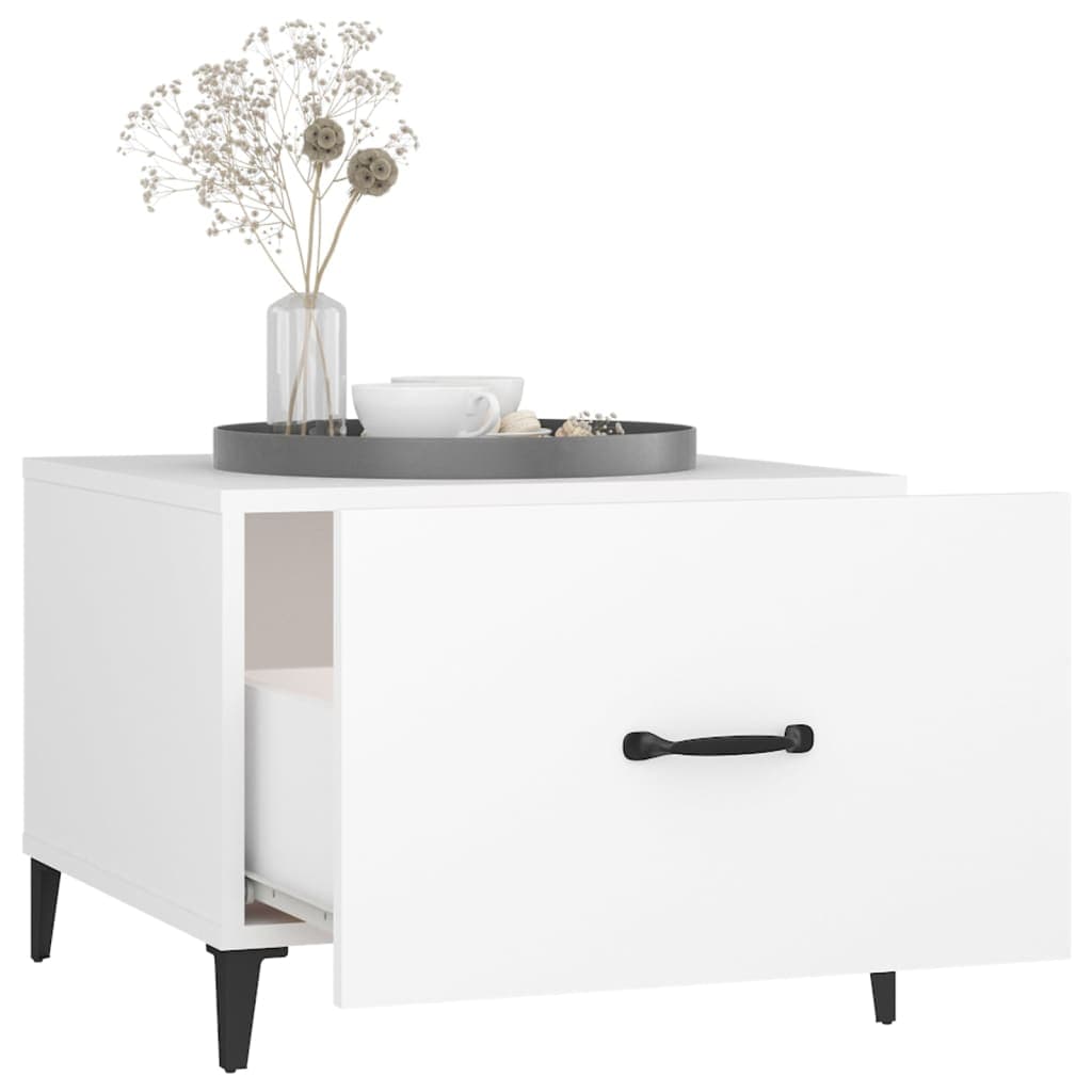 Couchtische mit Metallbeinen, 2er-Set, 50 cm