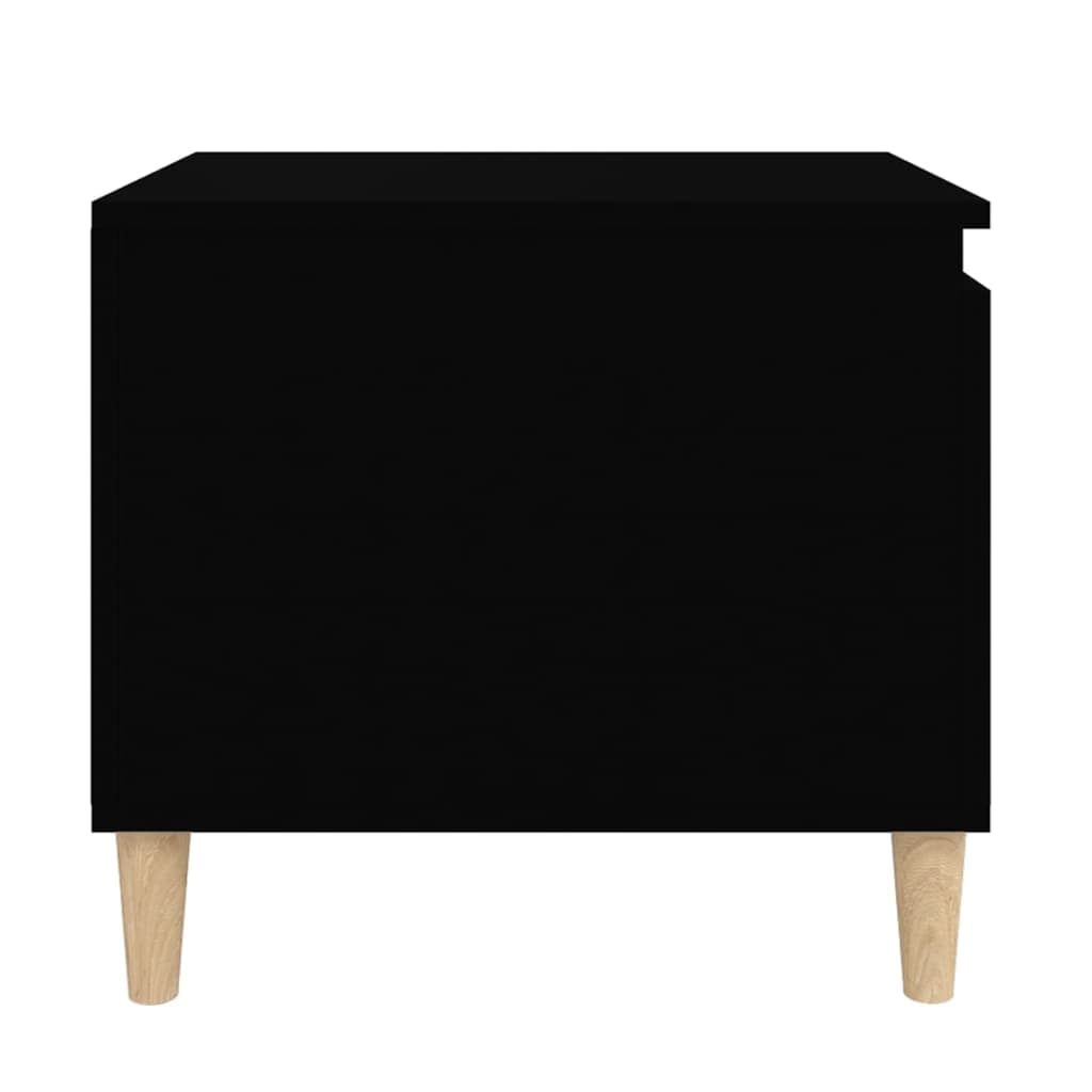 Couchtisch aus Holz 100 cm Hochglanz