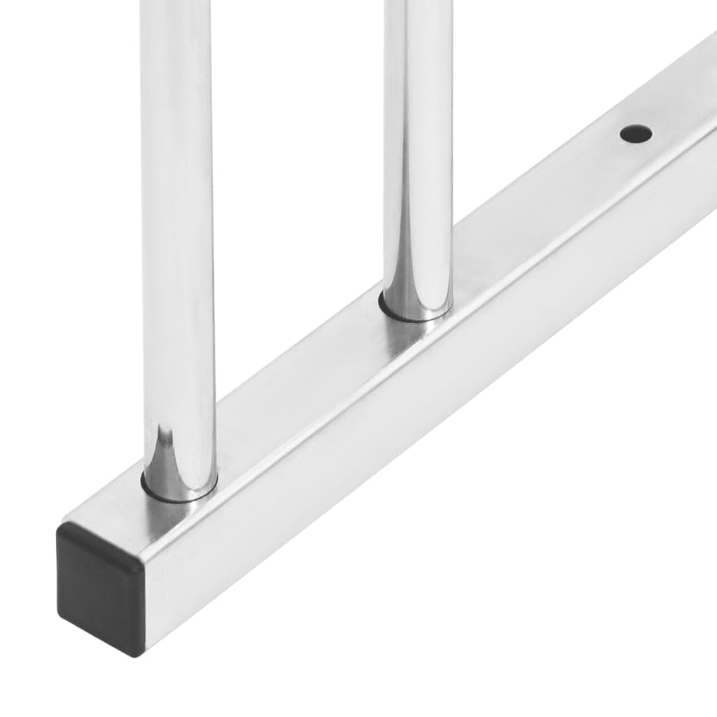 Soporte para bicicletas para 2 bicis, galvanizado