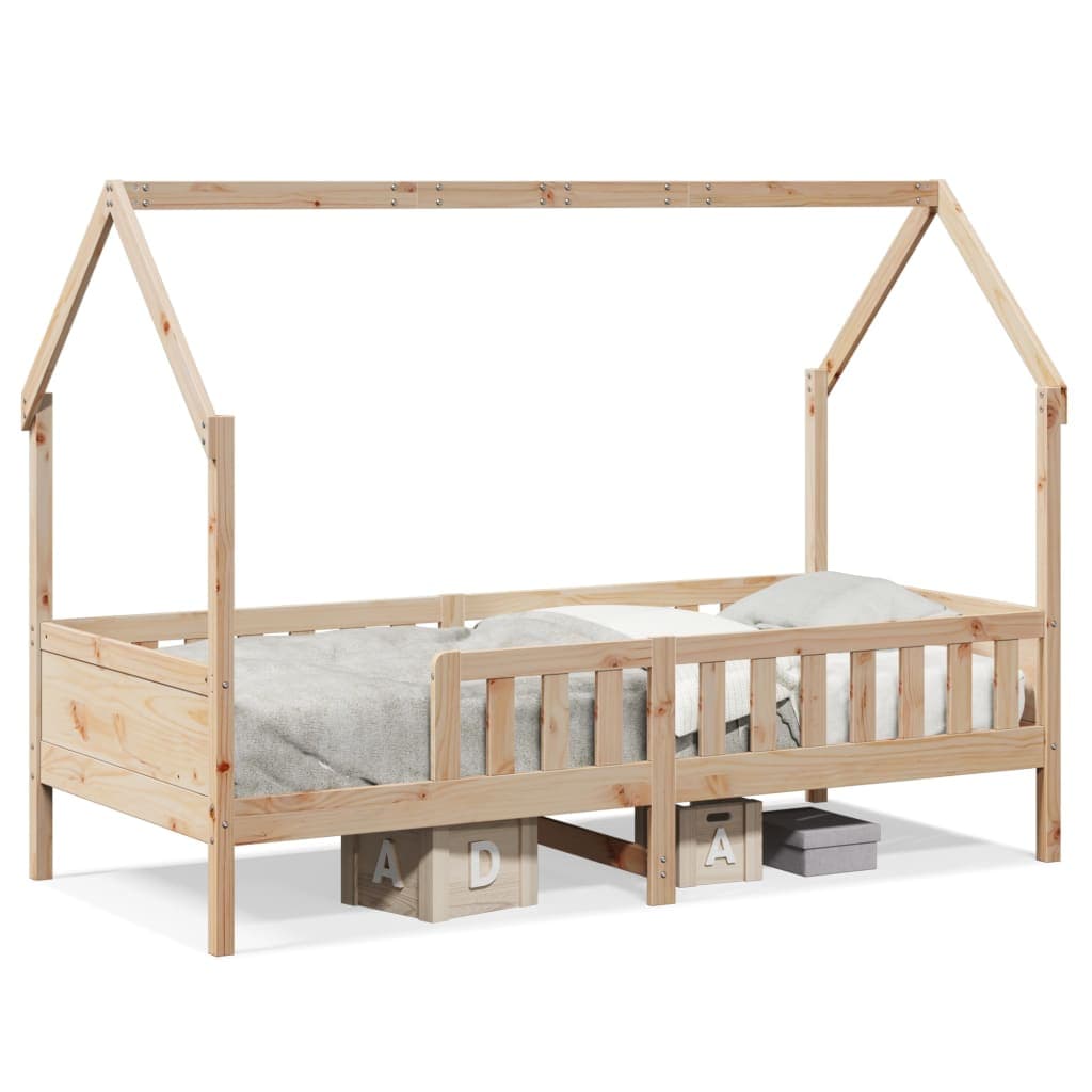 Kinderbett Hausbett massives Kiefernholz