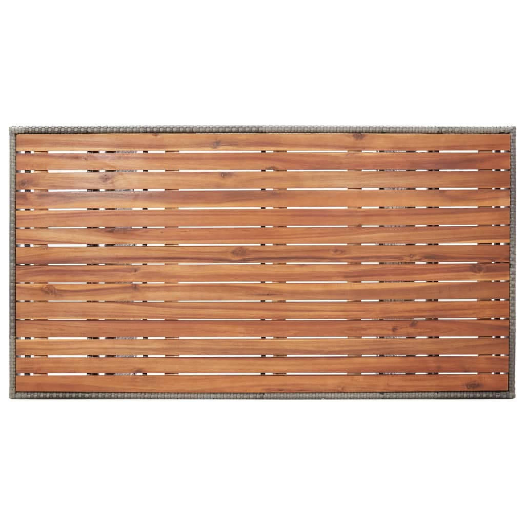 Tavolo da giardino 120 cm in acacia massello