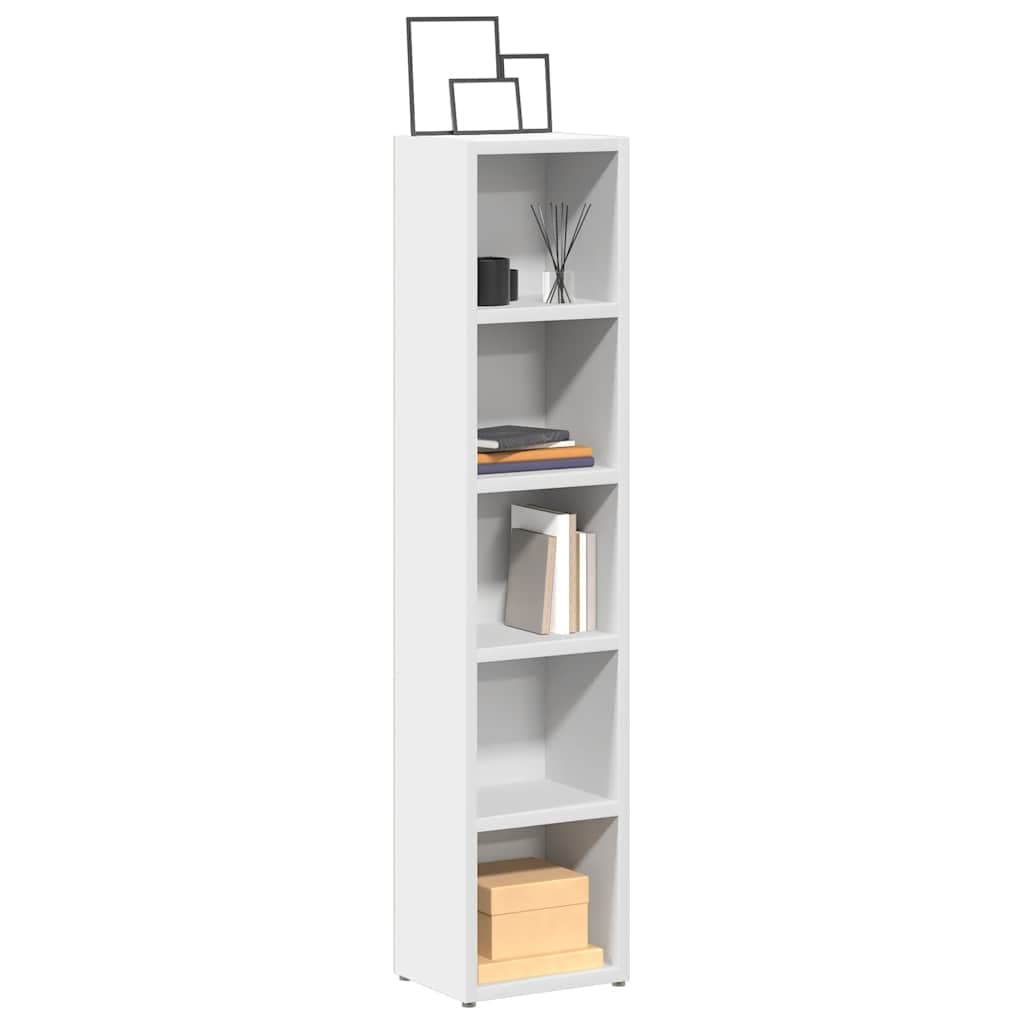 CD-Regale 2 Stück Holzwerkstoff 21x16x93,5 cm