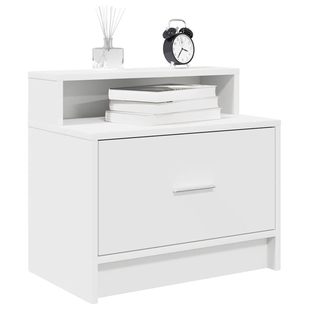 Nachttische mit Schublade, 2er-Set, 51 cm