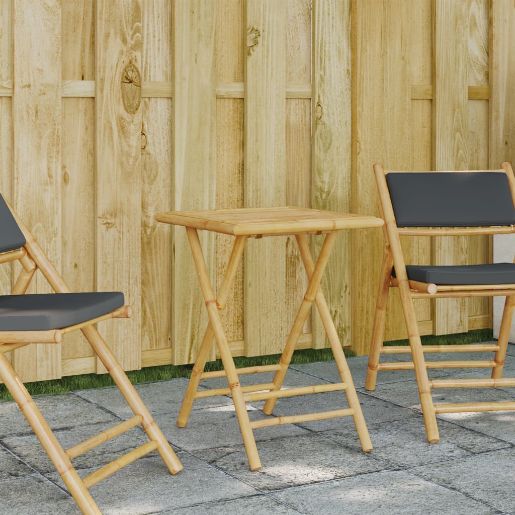 Mesa de jardín plegable 55 cm redonda