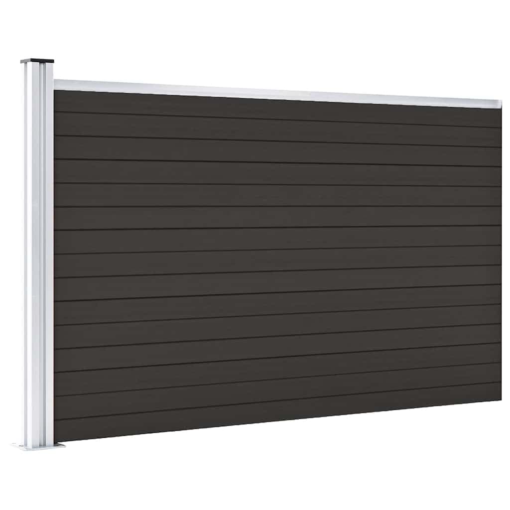 WPC Gartenzaun Sichtschutzzaun Panel
