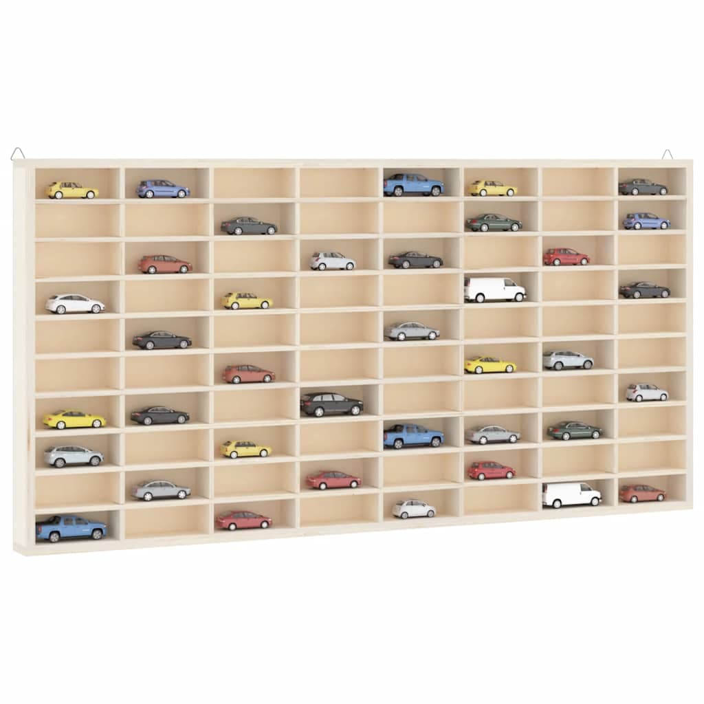 Sammlervitrine mit 80 Fächern, 80x4,5x40,5 cm