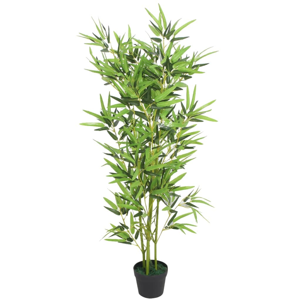 Künstliche Bambuspflanze mit Topf, 120 cm