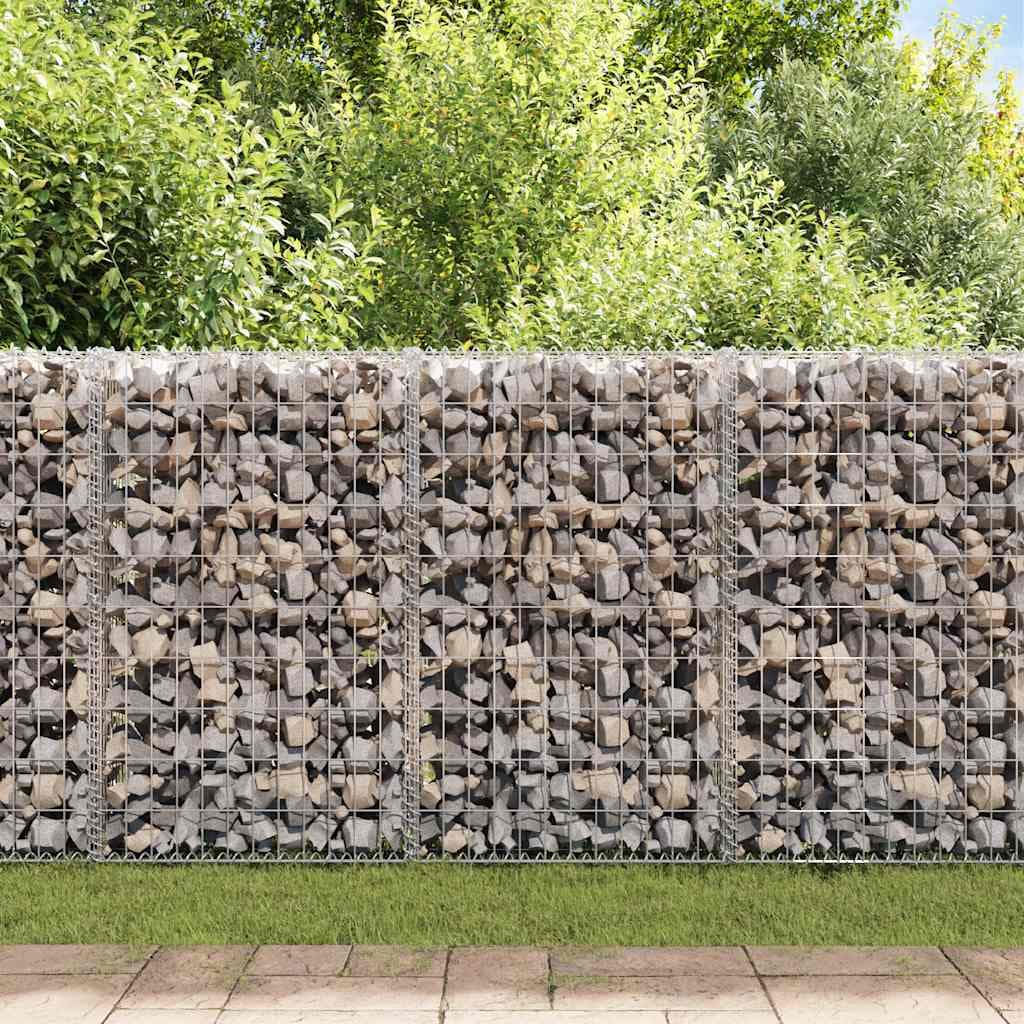 Set di gabbioni 200×30×100 cm e 100×50×50 cm